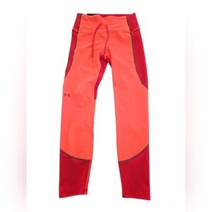 Under Armour Vibrant Red And Orange Leggings